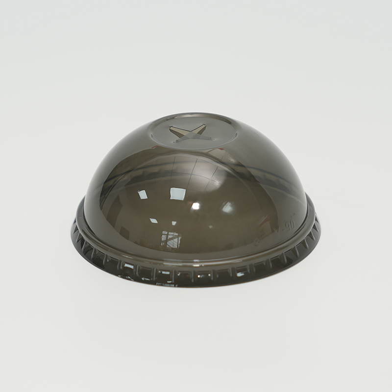 Semi-circular injection molded ball cap